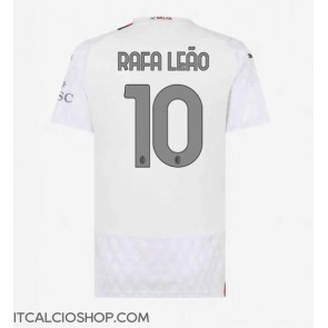 AC Milan Rafael Leao #10 Seconda Maglia Femmina 2023-24 Manica Corta